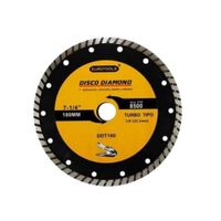 Disco Diamantado Turbo Continuo 7"" Eurotools  - Amarillo