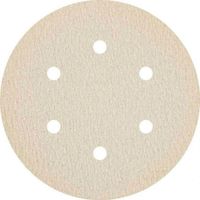 Pack x 5 Disco Velcro 5"" (125mm) PS33BK Gr. 220 GLS5 (Crema) Klingspor