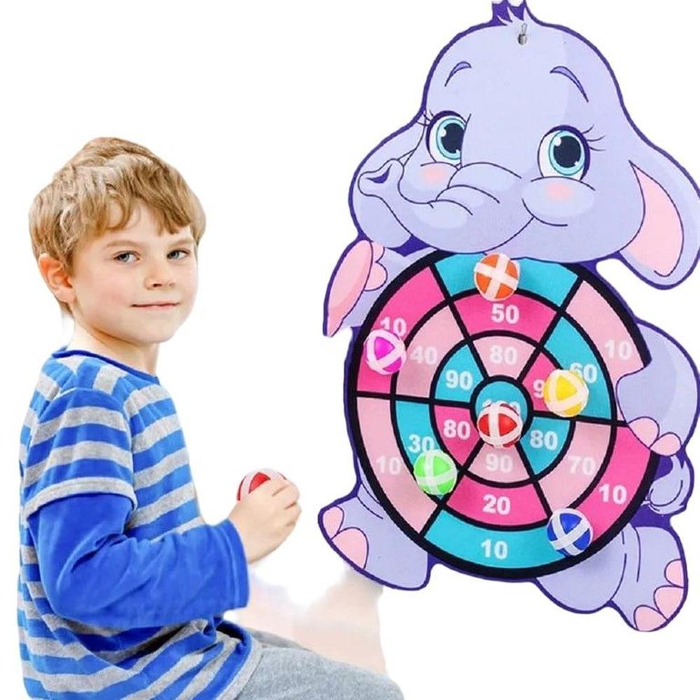 Juego Educativo Dardos adhesivos Elefante Día del Niño