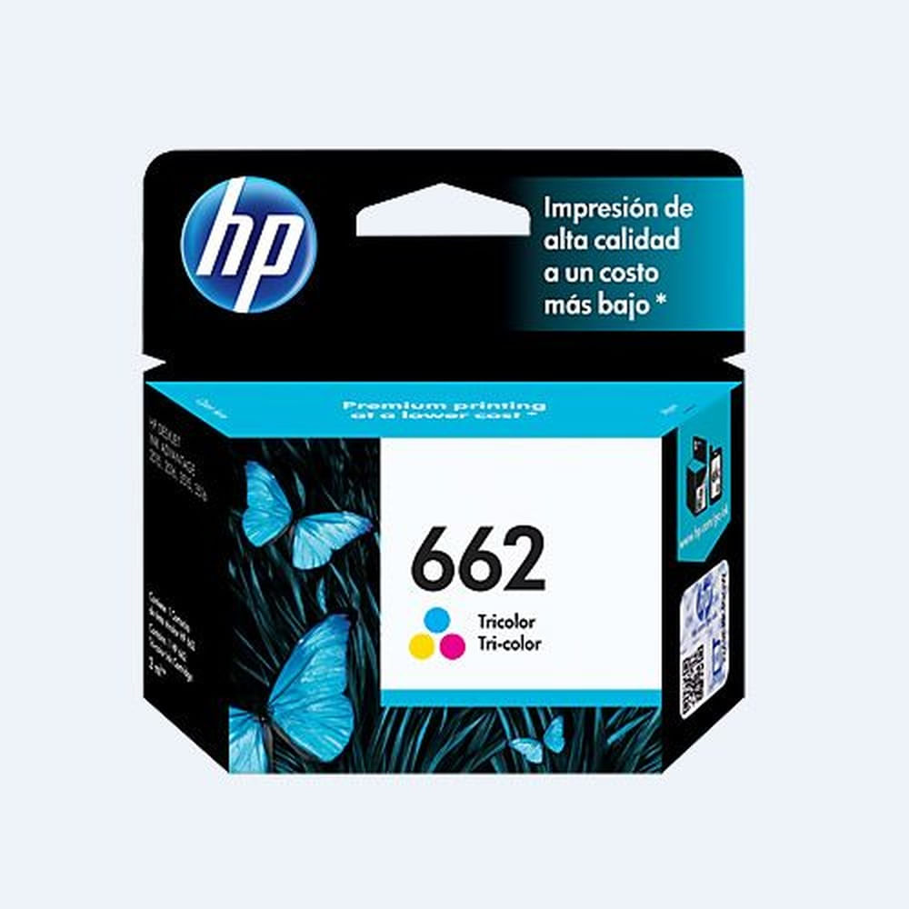 CARTUCHO DE TINTA HP  662 TRICOLOR CZ104AL 100 PAGINAS
