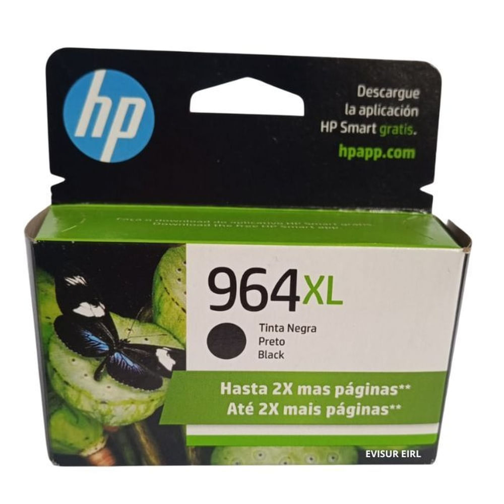 CARTUCHO DE TINTA HP 964XL NEGRO 3JA57AL