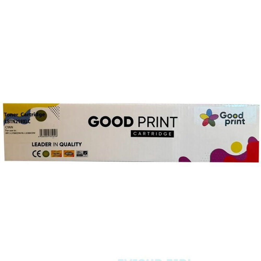 TONER COMPATIBLE BROTHER TN-219XL CYAN