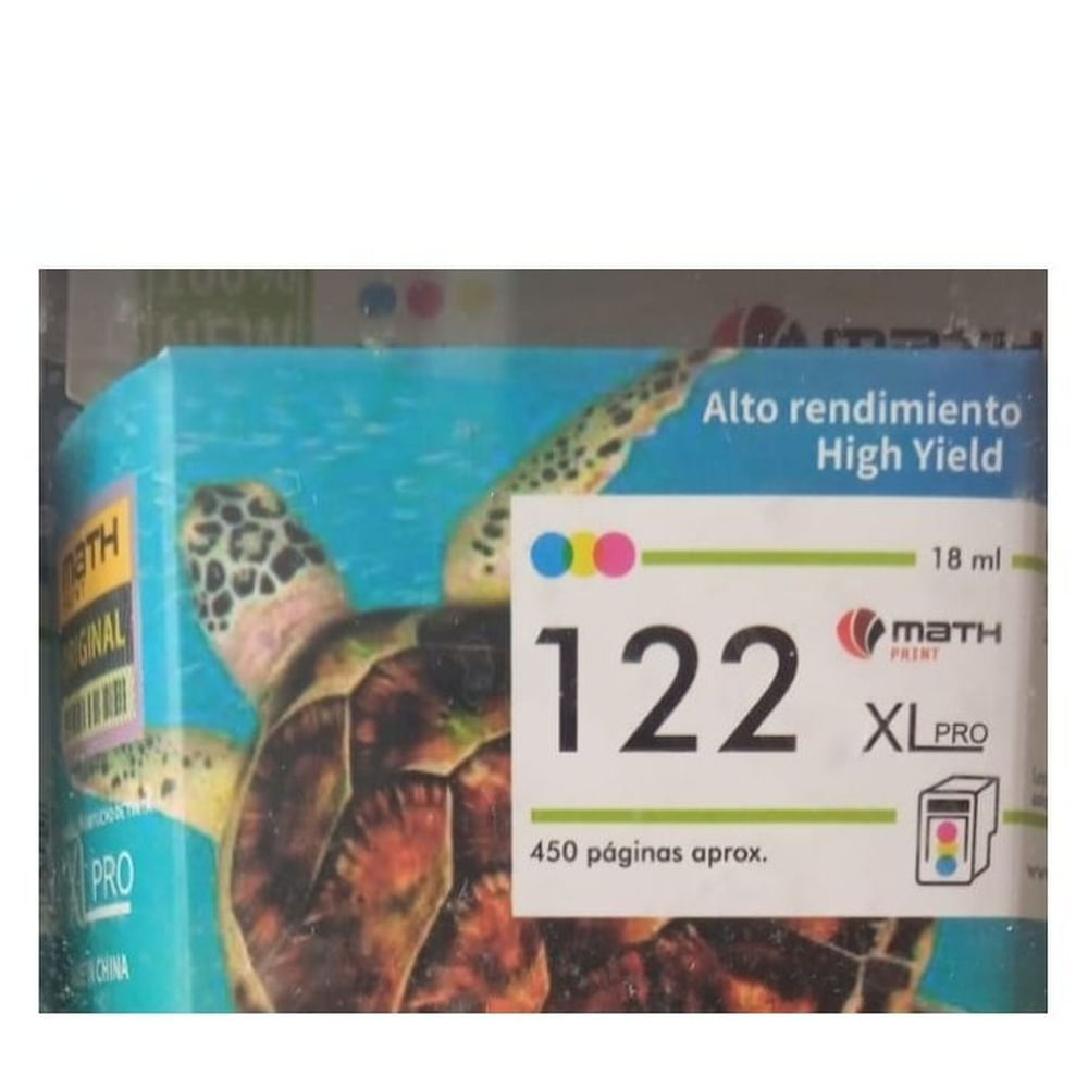 CARTUCHO DE TINTA 122XL COMPATIBLE TRICOLOR