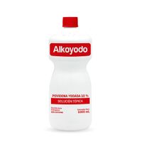 Alkoyodo Solución 10% Yodopovidona ALKOFARMA de 1000 ML