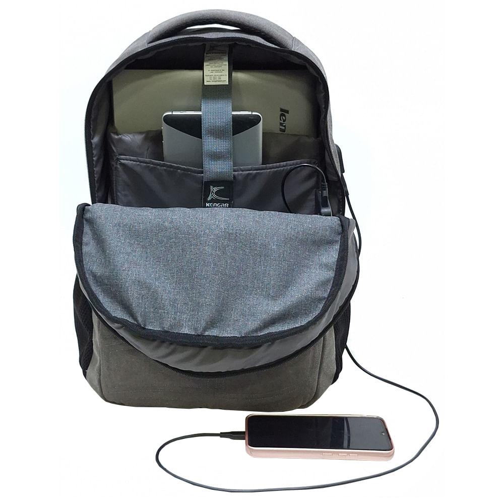 Mochila Modelo Subaru Kengar - Plomo