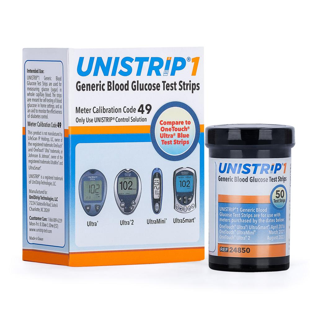 Tiras Reactivas para Glucómetro ONE TOUCH ULTRA CAJA 50 UND