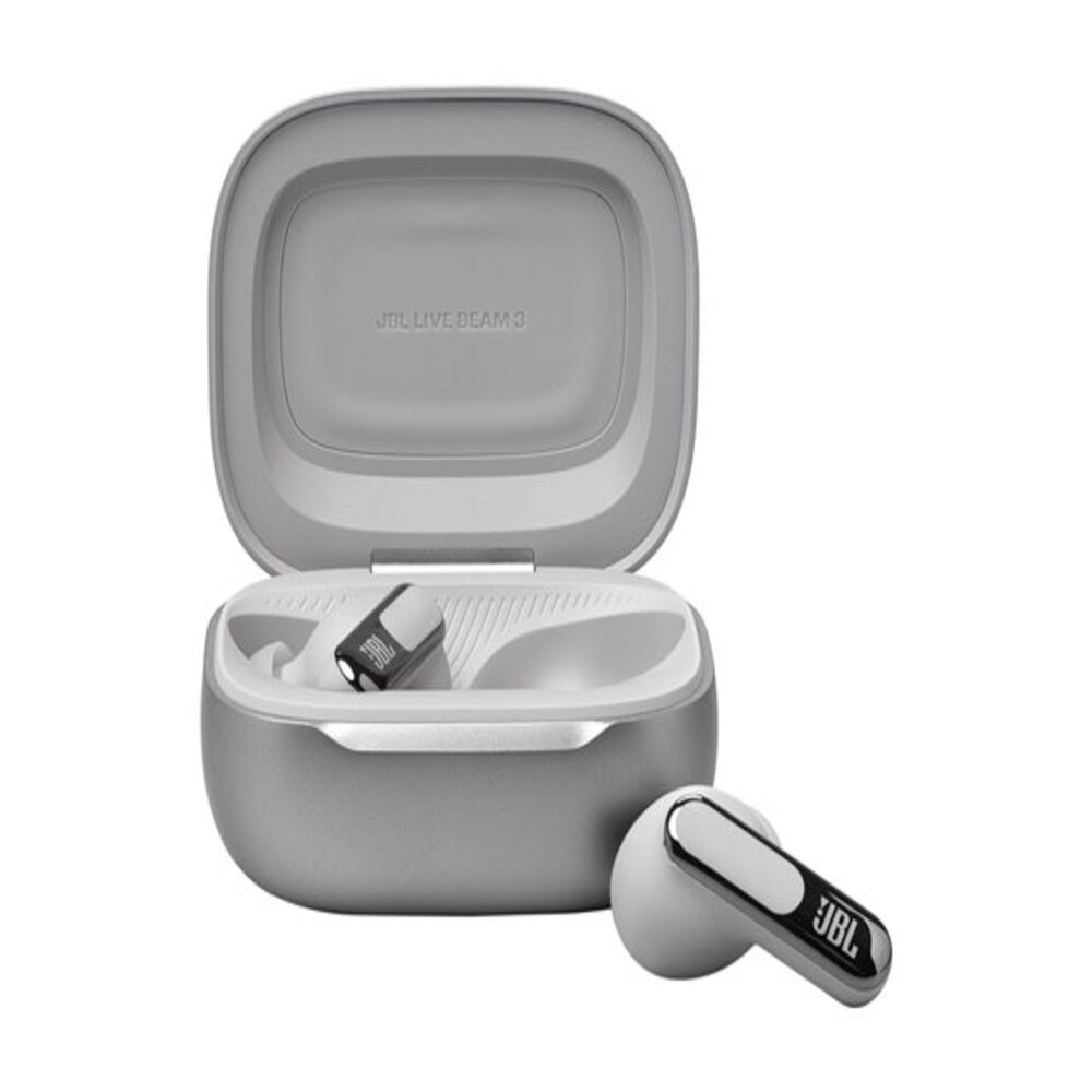 JBL LIVE BEAM 3 AURICULARES INALÁMBRICOS ANC BLUETOOTH PLATA