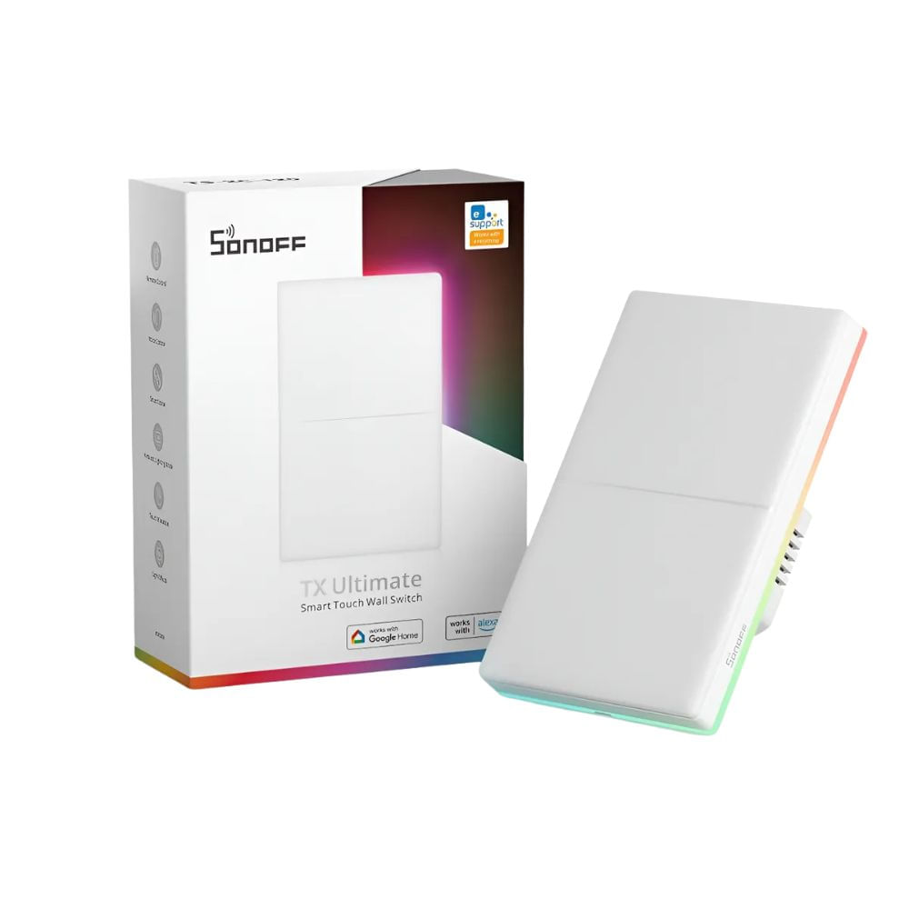 Interruptor Inteligente Sonoff Tx Ultimate T5 2 Botones Wifi Alexa
