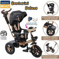 Triciclo para niños Musical y Luces Santorini Beige