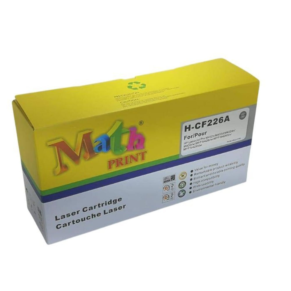 TONER COMPATIBLE HP 26A CF226A NEGRO