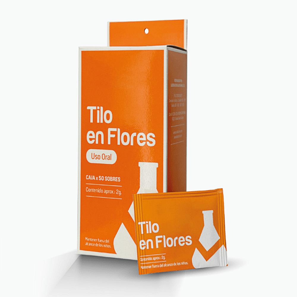 Tilo en Flores Sobres de 2 GR CAJA 50 UND