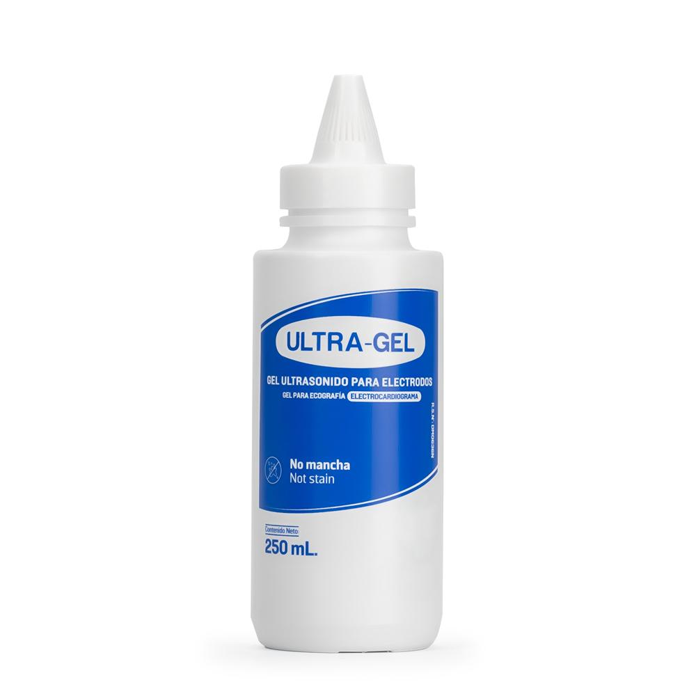 Ultra Gel de Ultrasonidos Celeste de 250 ML