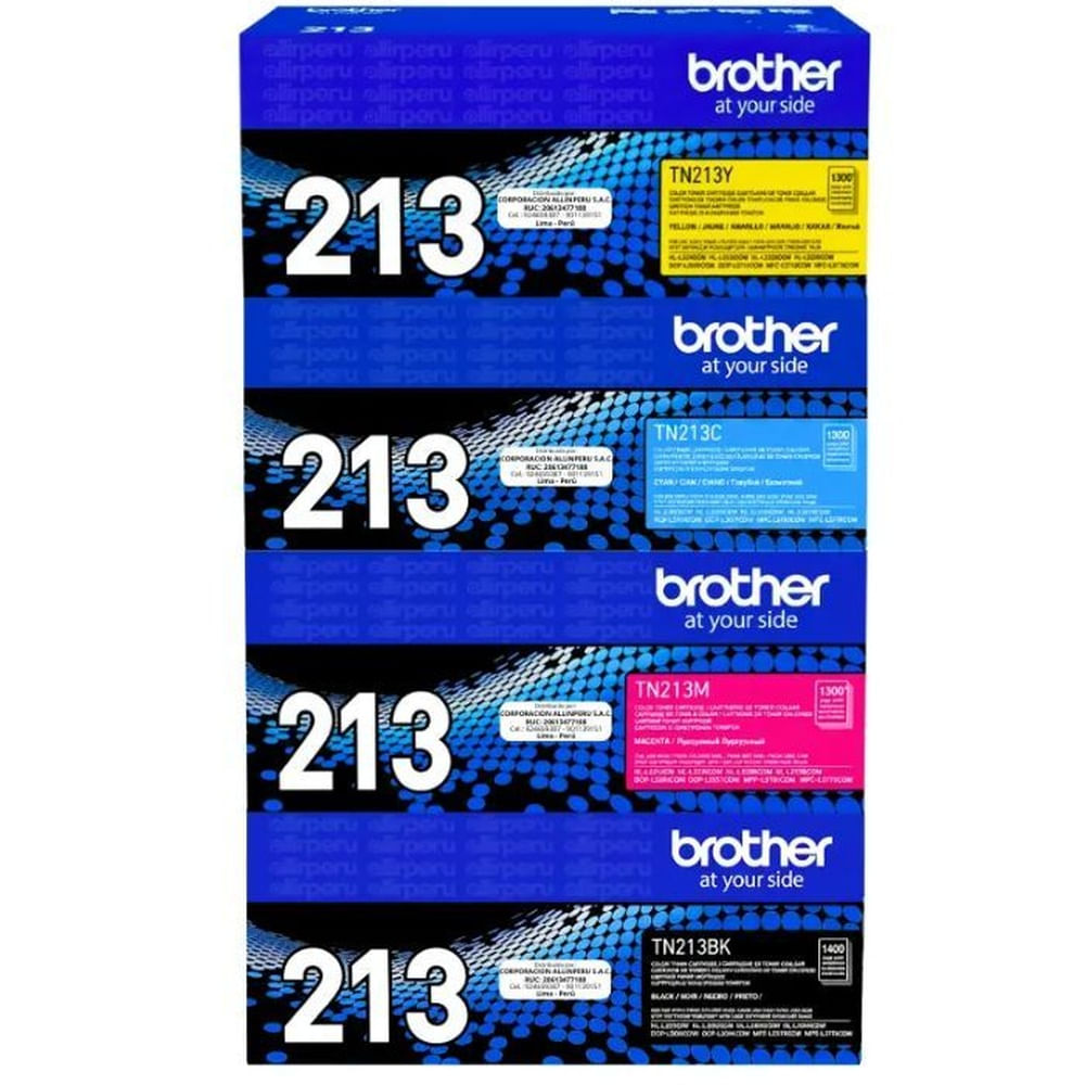 KIT DE TONER ORIGINAL BROTHER TN-213