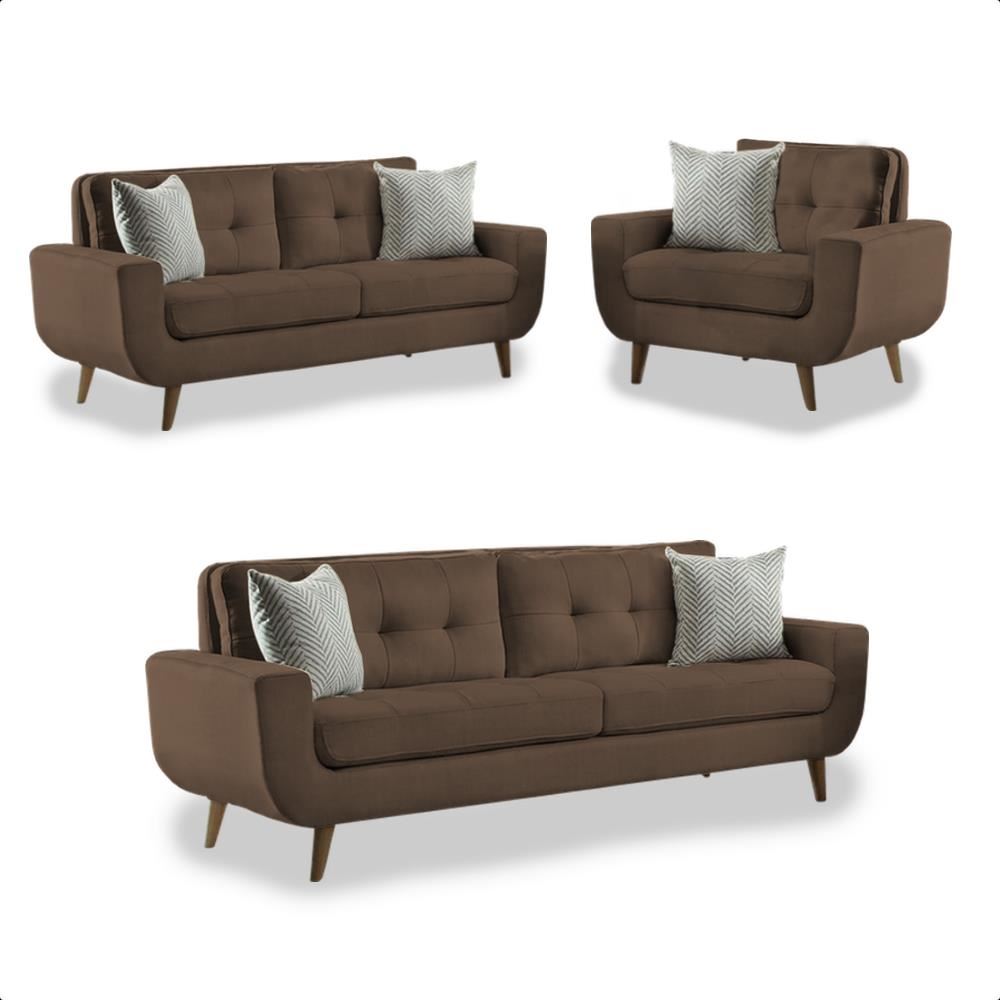 SALA GEORGE MARRÓN 3 2 1 CUERPOS - FALOTIH 3M