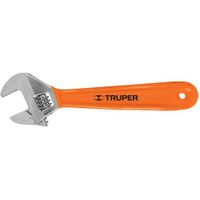 Llave Francesa 8"" con Mango GRIP Truper 15510 - Naranja