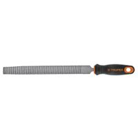 Lima Escofina Media Caña Bastarda Con Mango 8"" Truper 15321 - Negro.