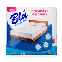Protector de Cama BLÚ de 90 X 60 CM PAQUETE 10 UND