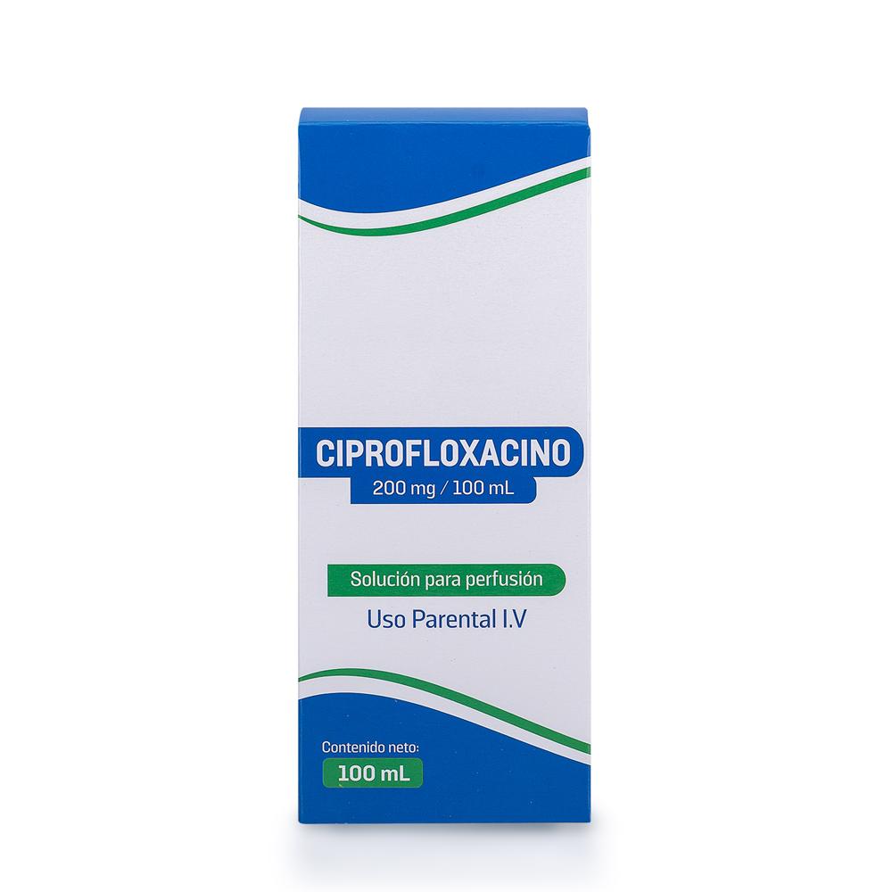 Ciprofloxacino 200 MG Solución para Perfusión FCO 100 ML