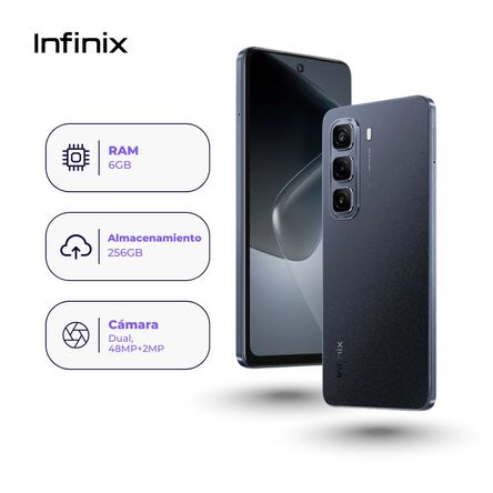 Infinix Hot 50 256GB 6GB Ram Negro