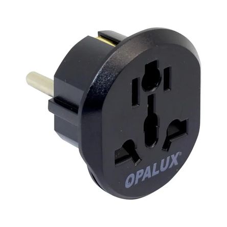 Adaptador Enchufe Schuko OP-605-2NG OPALUX