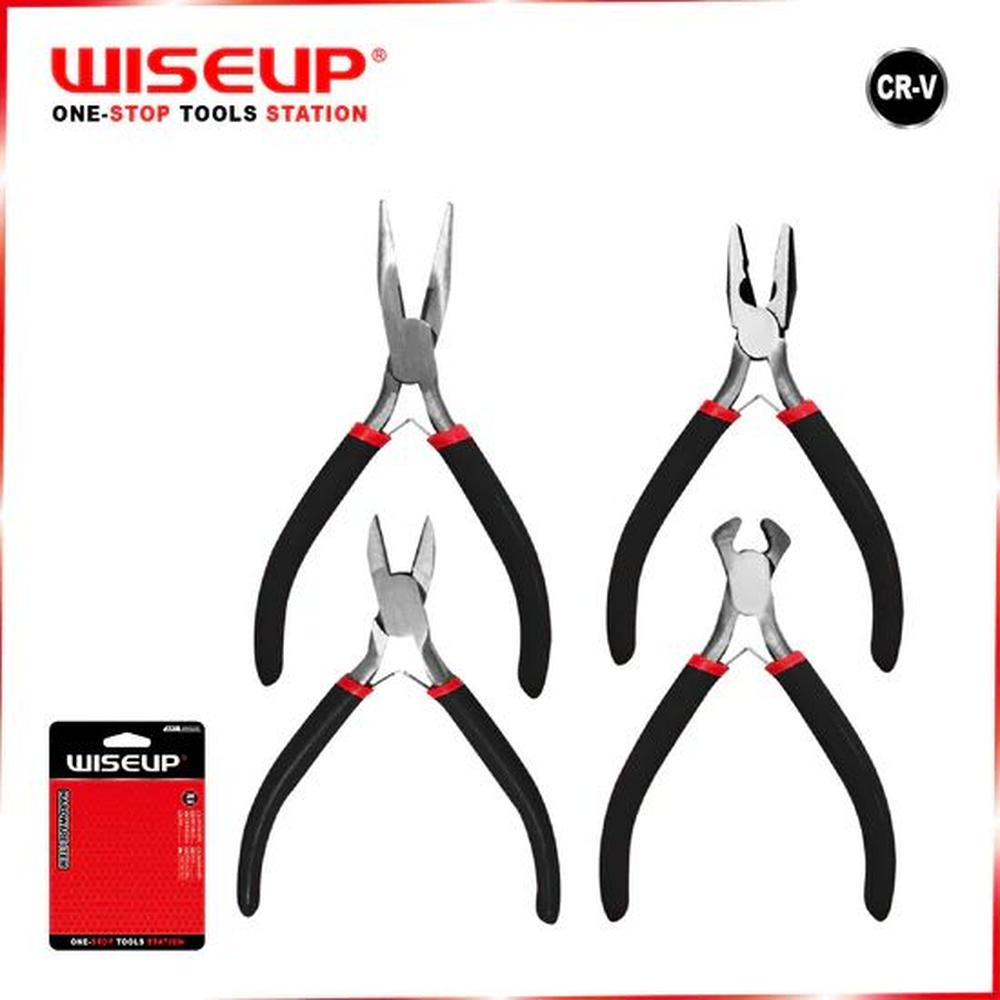 Juego de mini 4 Alicates en marca WISEUP  012005