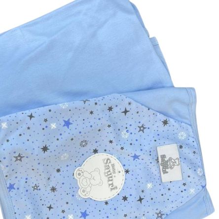 Fular Porta Bebe 2 Piezas celeste