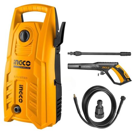 HIDROLAVADORA DE ALTA PRESION 1900 PSI INGCO HPWR14008 Amarillo