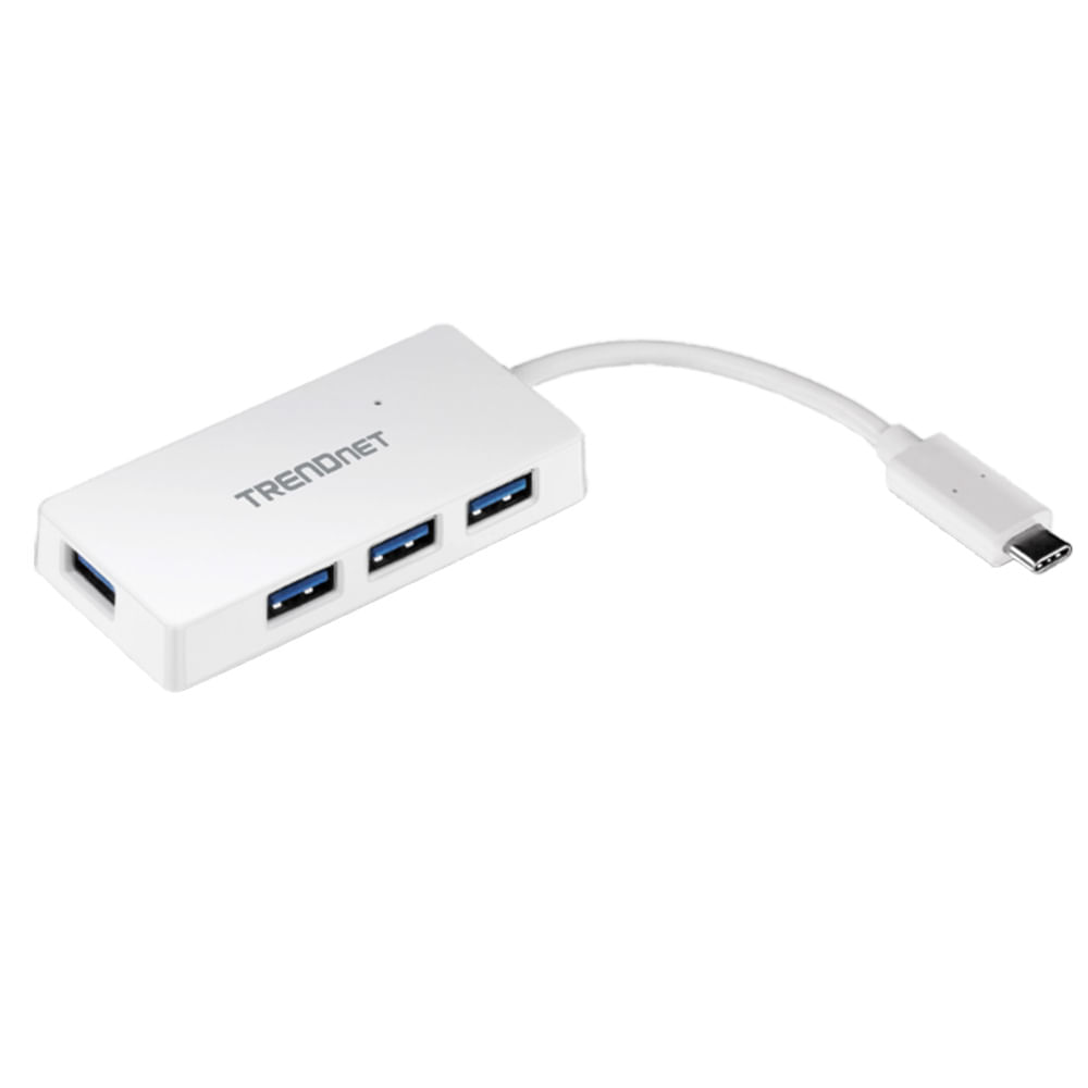 Hub USB-C TRENDnet TUC-H4E 4 Puertos Ultra-Mini