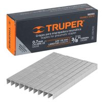 GRAPAS corona 3/8"" calibre 22, 10mm, 5000 UNIDADES TRUPER