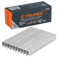 GRAPAS corona 3/8"" calibre 22, 16mm, 5000 UNIDADES TRUPER