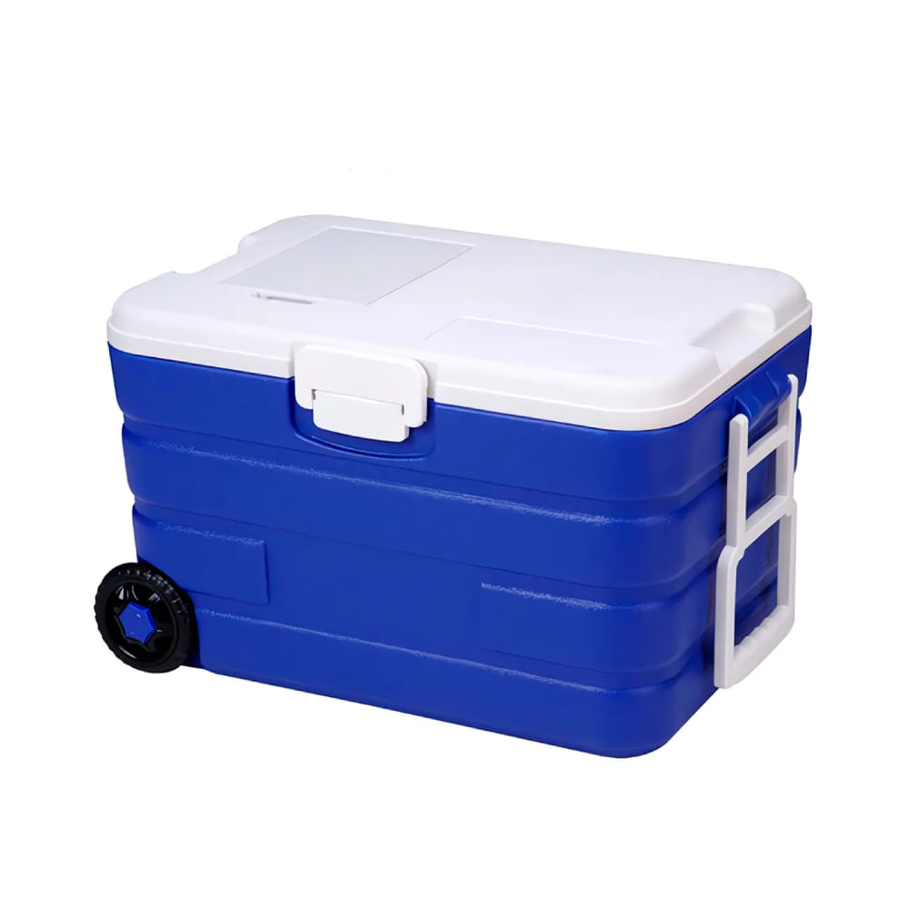Cooler Azul de 40 Litros con Asas y Ruedas 70049061