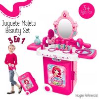 JUGUETE MALETA BEAUTY SET 3 EN 1