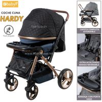 COCHE DE PASE EXTRA ACOLCHADO HARDY AZUL