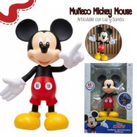 MUÑECO MICKEY MOUSE ARTICULABLE CON LUZ Y SONIDO MMK-M1