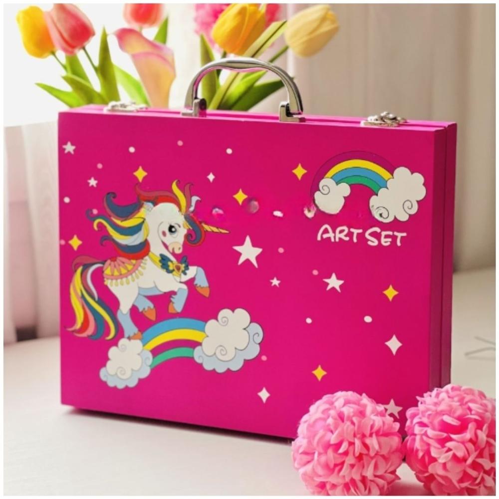 Set de Arte Set lápices de Colores Acuarelas 68 pzs