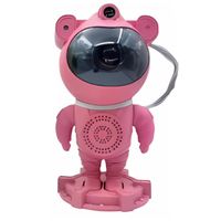 Proyector de Luz Astronauta Ajustable 360° | Rosado