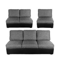 SALA ALEMANIA GRIS OSCURO 3 2 1 CUERPOS - FALOTIH 3M