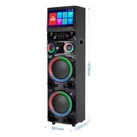 Parlante Bluetooth con Pantalla Táctil