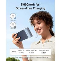 Power Bank Anker A1653 5000mAh Carga Rápida 225W con USB-C Integrado