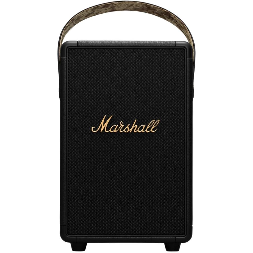 Marshall Tufton – Bocina Bluetooth Portátil 80W, Estéreo | Black & Brass
