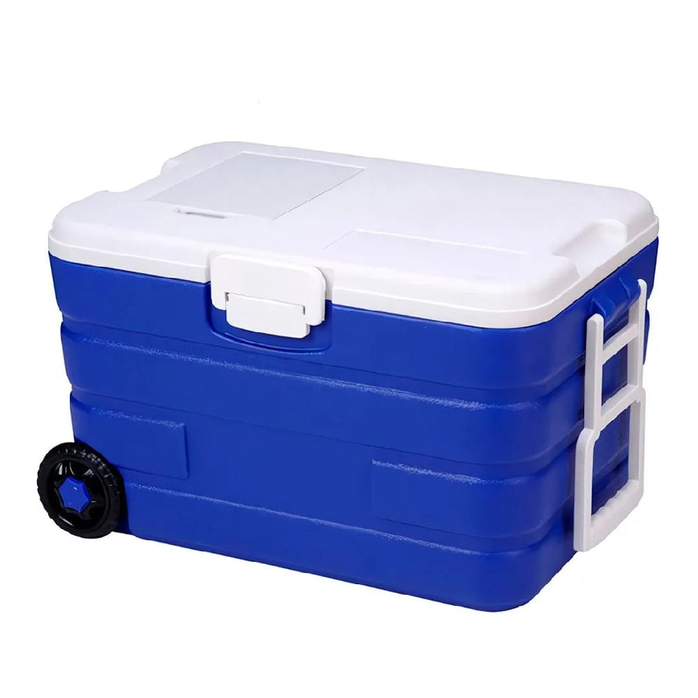 Cooler 40 Lt Rectang. Azul cAsas y Ruedas - 70049061