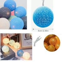 Guirnalda de Luces Navidenas Esferas Decorativas de 280cm