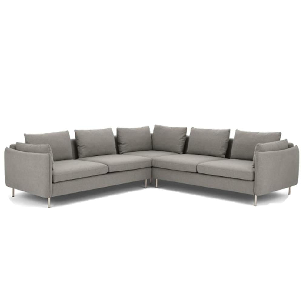 SECCIONAL CAMERON GRIS CLARO - FALOTIH 3M