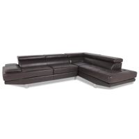 SECCIONAL CARACAS MARRÓN OSCURO- FALOTIH 3M