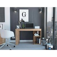 Escritorio Moderno Minimalista Bianca 120 cm Miel R&R MUEBLES