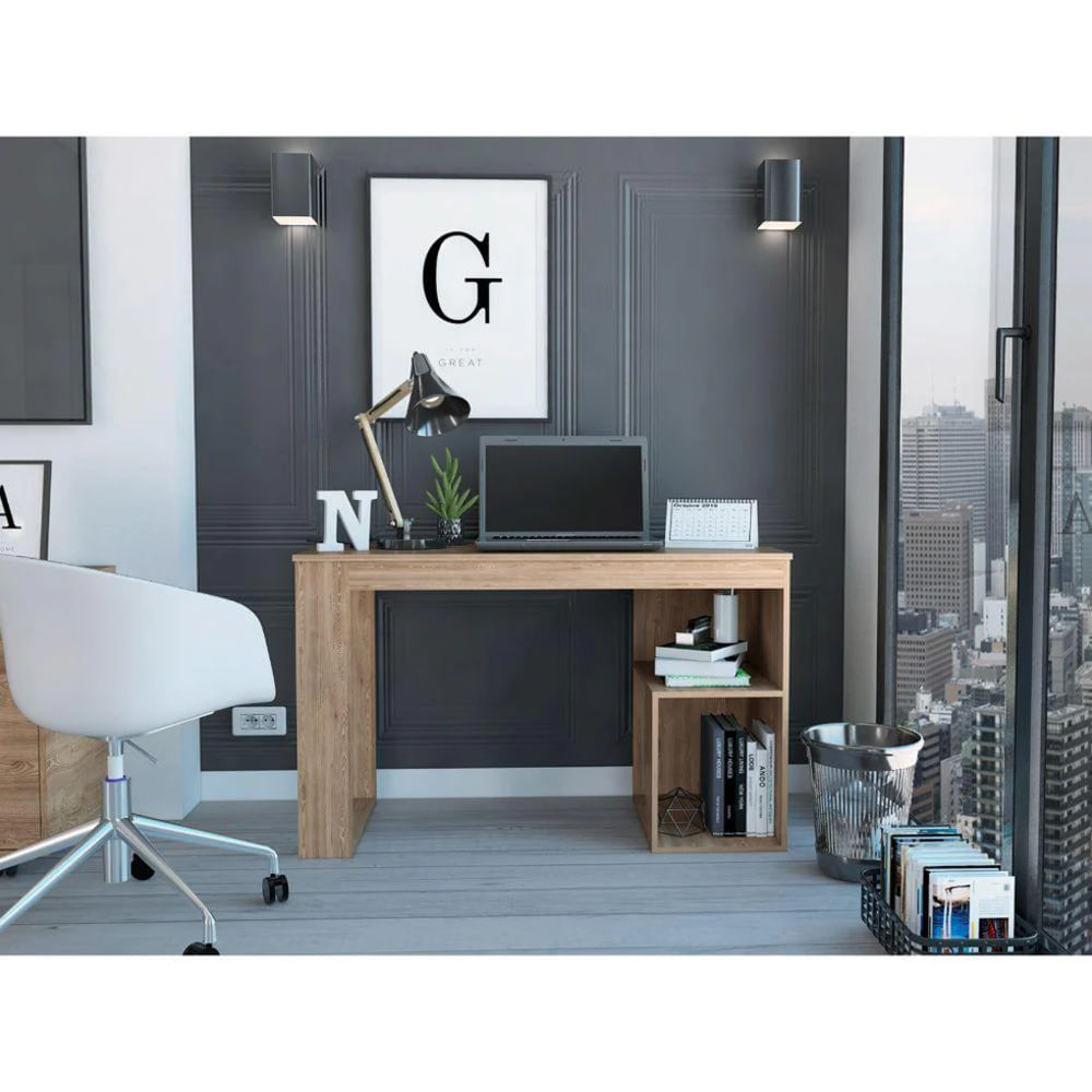 Escritorio Moderno Minimalista Bianca 120 cm Miel R&R MUEBLES