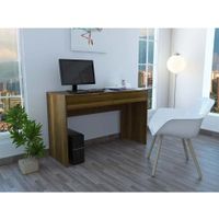 Escritorio Moderno 2 Cajones Sofy Marrón R&R MUEBLES