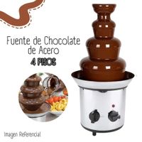 Fuente de Chocolate de 4 pisos - Acero