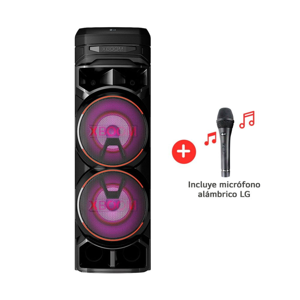 Torre de sonido LG XBOOM RNC9 Multi-Bluetooth Karaoke Star