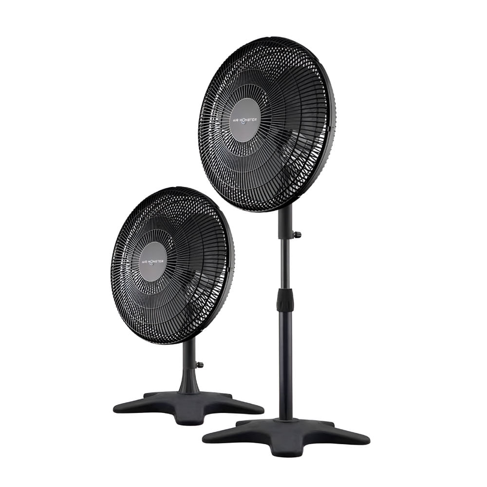 Ventilador de Pedestal Air Monster 15826 PG 16 Pulg.  2 en 1